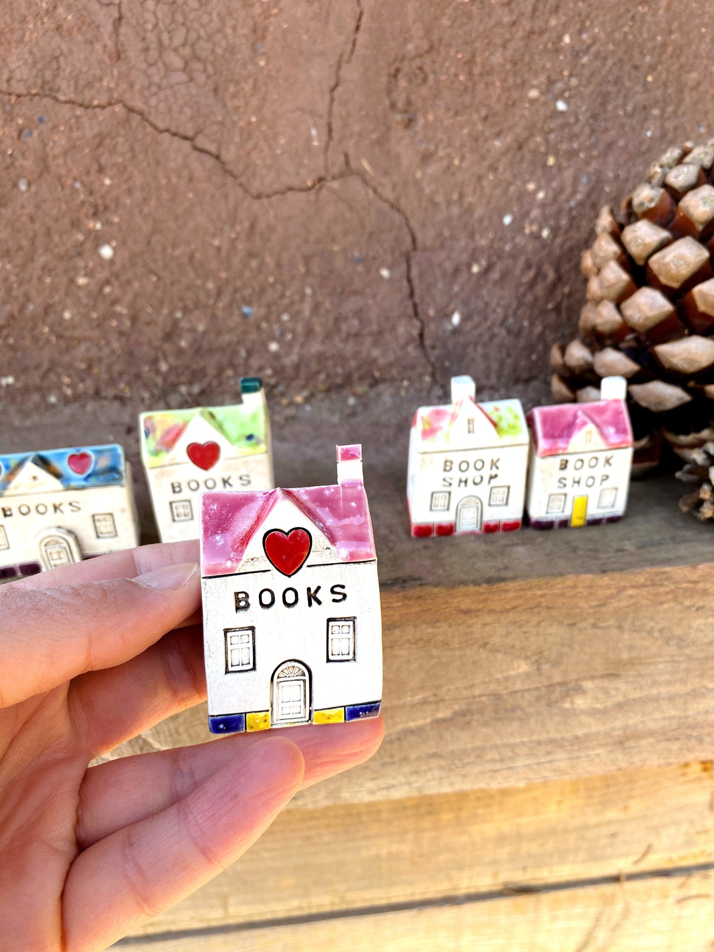 BOOKS Tiny Ceramic Houses