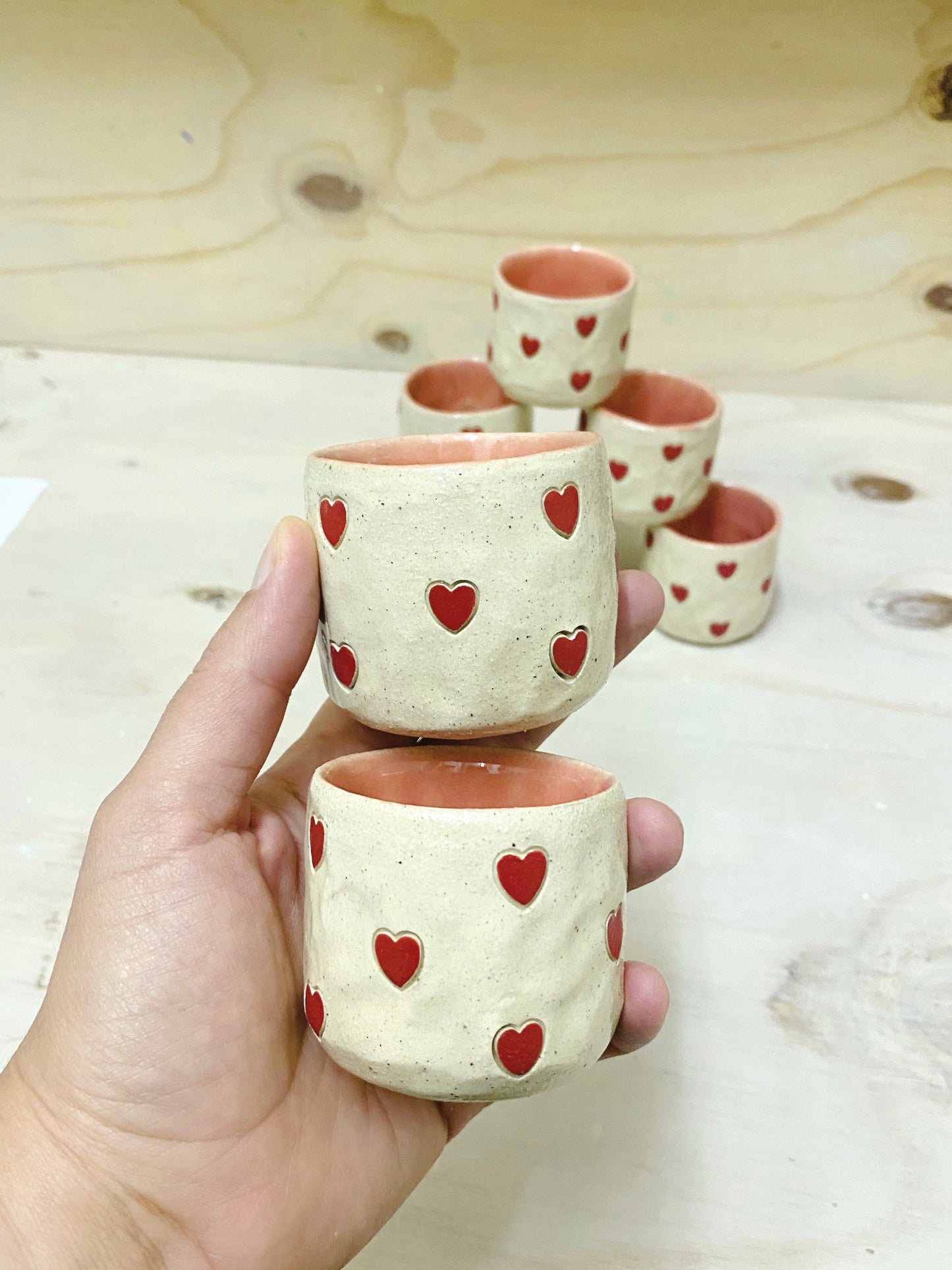 2 oz - 56 ml Handmade Ceramic Espresso Cup