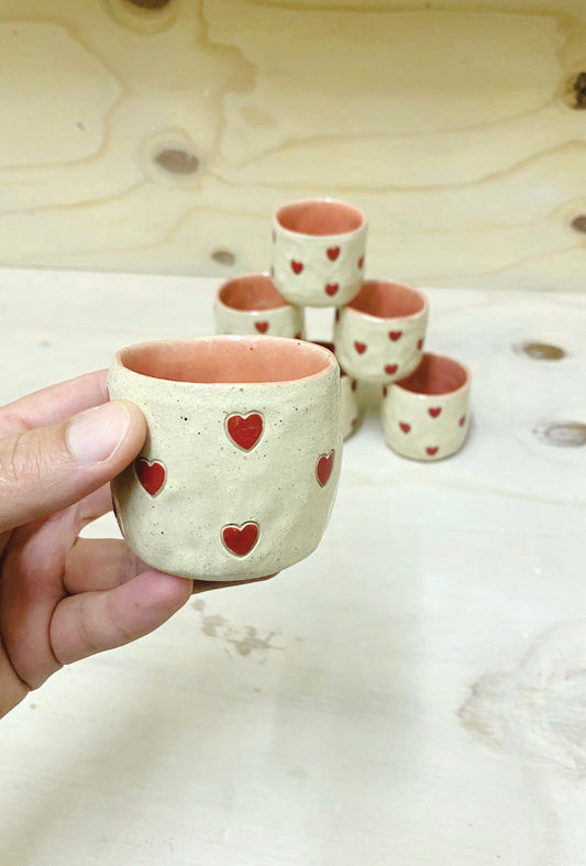 2 oz - 56 ml Handmade Ceramic Espresso Cup